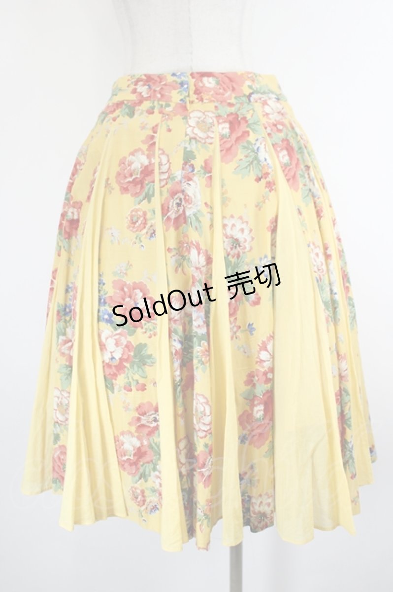 画像3: Jane Marple Dans Le Salon / Flower parlourのフラッフィースカート M マスタード I-26-08-15-085-JM-SK-TE-ZI (3)