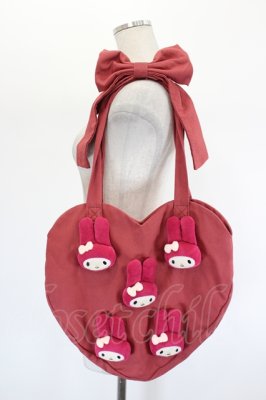 Preview of My Melody heart tote bag  赤