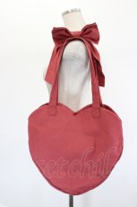 画像2: merry jenny / My Melody heart tote bag  赤 I-26-08-15-110-LO-BG-TE-ZI (2)