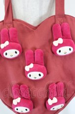 画像4: merry jenny / My Melody heart tote bag  赤 I-26-08-15-110-LO-BG-TE-ZI (4)