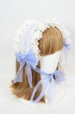画像2: LOLITAその他(お買取対象外) / レースリボンヘッドドレス   I-26-08-15-119-LO-AC-SA-ZI (2)