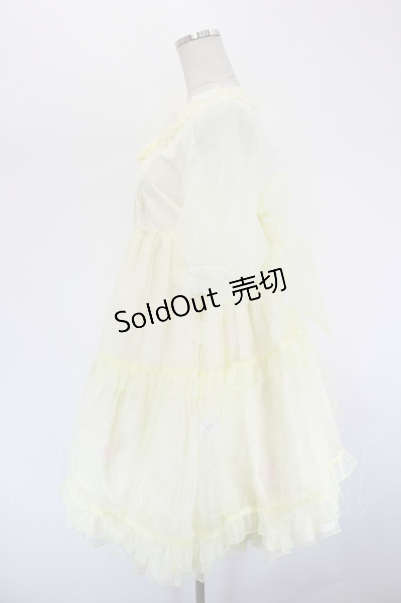 画像2: Angelic Pretty / 花の妖精ワンピース  イエロー I-26-08-17-054-AP-OP-SA-ZI (2)