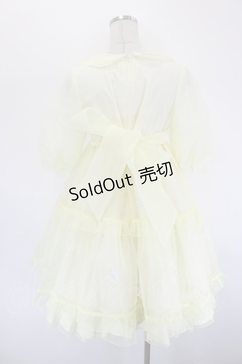 画像3: Angelic Pretty / 花の妖精ワンピース  イエロー I-26-08-17-054-AP-OP-SA-ZI (3)