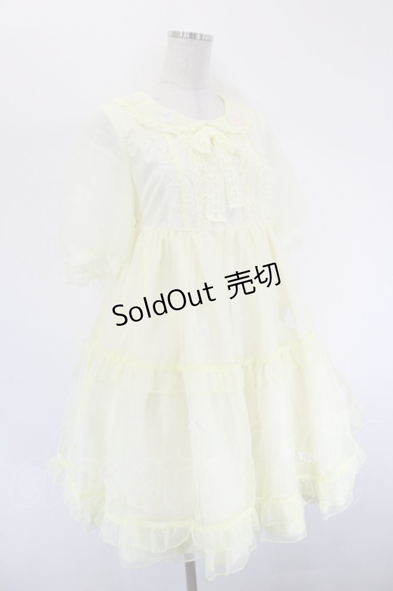 画像4: Angelic Pretty / 花の妖精ワンピース  イエロー I-26-08-17-054-AP-OP-SA-ZI (4)