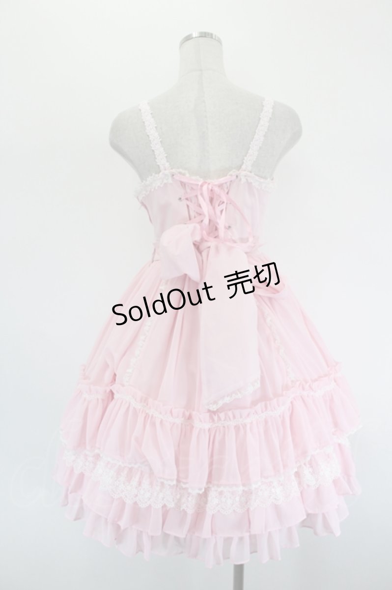 画像3: Angelic Pretty / 森の童話ジャンパースカート  ピンク I-26-08-17-055-AP-OP-SA-ZI (3)