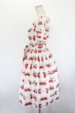 画像2: Melody BasKet / Fresh Cherry襟付きワンピース M ピンク I-26-08-17-063-LO-OP-SA-ZI (2)