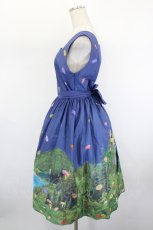 画像2: Jane Marple / Dreamy Dreamドレス M ネイビー I-26-08-17-086-JM-OP-TE-ZI (2)