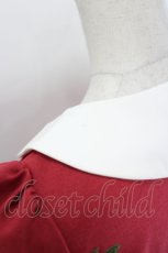画像7: axes femme / さくらんぼ刺繍ワンピース F 赤 I-26-08-17-091-AX-OP-TE-ZI (7)