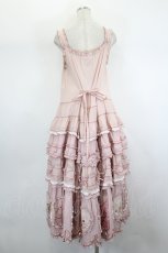 画像3: PINK HOUSE / ローンＸギンガムチェックパッチワークワンピース  ピンク I-26-08-17-099-LO-OP-SA-ZI (3)