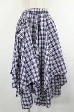画像1: Candy Stripper / MAKE MY DAY SKIRT 1 ピンク×ネイビー I-26-08-17-108-PU-SK-TE-ZI (1)