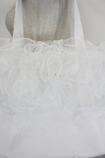 画像4: LOLITAその他(お買取対象外) / チュールパールトートバッグ  白 I-26-08-17-117-LO-BG-SA-ZI (4)