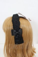 画像3: m petit by misako / AMレースカチューシャ  黒 I-26-08-17-120-LO-AC-SA-ZI (3)