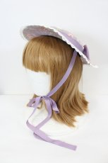 画像1: Kurumi Collaboration / KRMヘッドドレス  中紫 I-26-08-17-124-LO-AC-SA-ZI (1)