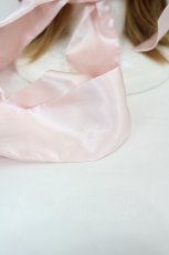 画像9: Triple fortune / ローズリボンハーフボンネット  サックスＸピンク I-26-08-17-126-EL-AC-SA-ZI (9)