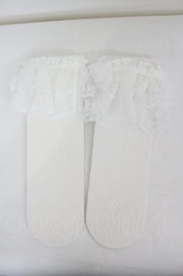 Preview of AMCSラッセルリボンフリル 23-25CM 中白
