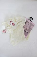 画像1: m petit by misako / AMCSキティリボン 23-25CM 濃白 I-26-08-17-135-LO-ZA-SA-ZI (1)