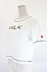 画像3: MILK / MILK SUMMER T  白Ｘ黒 I-26-08-20-027-ML-TS-SA-ZI (3)
