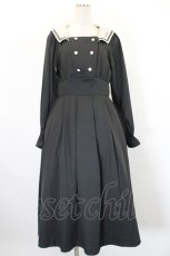 画像1: m petit by misako / サンリオキャラクターズコラボ クロミセーラーワンピース M 黒 I-26-08-20-053-LO-OP-SA-ZI (1)