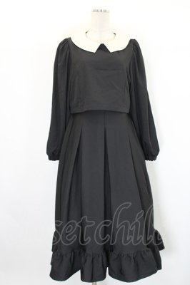 Preview of サンリオキャラクターズコラボ クロミワッペン付きワンピース M 黒