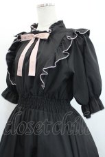 画像3: m petit by misako / NINA'SコラボAMハイショクメローワンピース M 黒 I-26-08-20-056-LO-OP-TE-ZI (3)