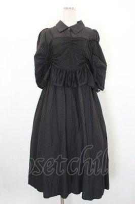 Preview of CAMI DOCKING SHIRT ONE-PIECE 2 黒