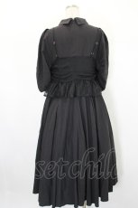 画像2: Candy Stripper / CAMI DOCKING SHIRT ONE-PIECE 2 黒 I-26-08-20-057-PU-OP-SA-ZI (2)