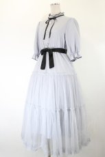 画像3: Lovely Tency / 眞白ありすコラボ/ワンピース L サックス I-26-08-20-068-LO-OP-TE-ZI (3)