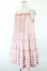 画像3: PINK HOUSE / フリル使いキャミソールチュニックブラウス  ピンク I-26-08-20-090-LO-BL-TE-ZI (3)
