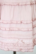 画像5: PINK HOUSE / フリル使いキャミソールチュニックブラウス  ピンク I-26-08-20-090-LO-BL-TE-ZI (5)