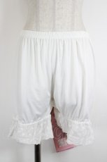 画像1: m petit by misako / ECAM3ブカサネレースドロワーズ M~L 中白 I-26-08-20-103-LO-PA-SA-ZI (1)