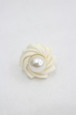 画像1: Q-pot. / Pearl Meringue Ring  白Ｘゴールド I-26-08-20-131-QP-AC-SA-ZI (1)