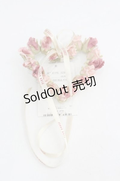 PINK HOUSE / ローズハートリースコサージュ ピンク I-26-08-20-133-LO