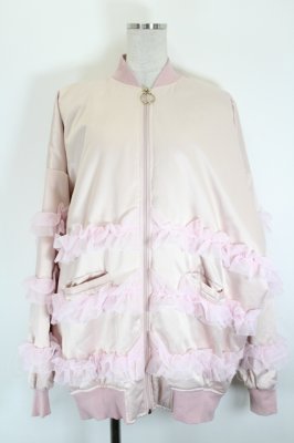 Preview of AU heart tulle MA-1  ピンク