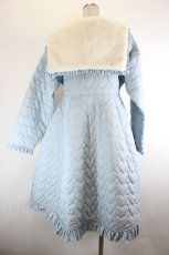 画像3: axes femme kawaii / ハートキルティングコート M サックス I-26-08-21-060-AX-CO-TE-ZI (3)