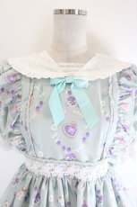 画像2: Angelic Pretty / Flower Garden Teatimeワンピース(サンプル品)  ミント I-26-08-21-065-AP-OP-TE-ZI (2)
