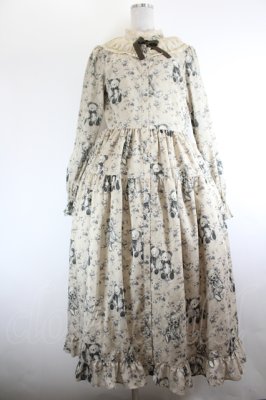 Preview of Vintage bearフロントボタンワンピース L ベージュ