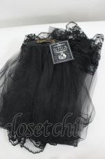 画像1: Estrellas / ロングヴェールマルチクリップ  黒 I-26-08-21-124-LO-AC-TE-ZI (1)