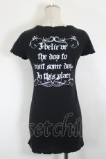 画像3: GHOST of HARLEM / スタッズプリントカットソー  黒 I-26-08-21-030-PU-TS-TE-ZI (3)