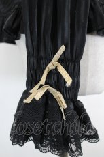 画像6: Angelic Pretty / ロングジャボブラウス  黒 I-26-08-23-003-AP-BL-SA-ZI (6)