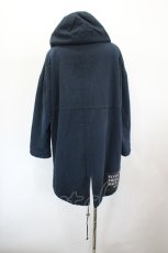 画像2: ALGONQUINS / フードロングカーディガン  紺 I-26-08-23-060-AL-CO-SA-ZI (2)