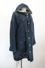画像3: ALGONQUINS / フードロングカーディガン  紺 I-26-08-23-060-AL-CO-SA-ZI (3)