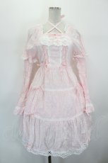 画像1: BABY,THE STARS SHINE BRIGHT / はわせドールワンピース＆ヘッドドレスセット  ピンク I-26-08-23-063-BA-OP-SZ-ZI (1)
