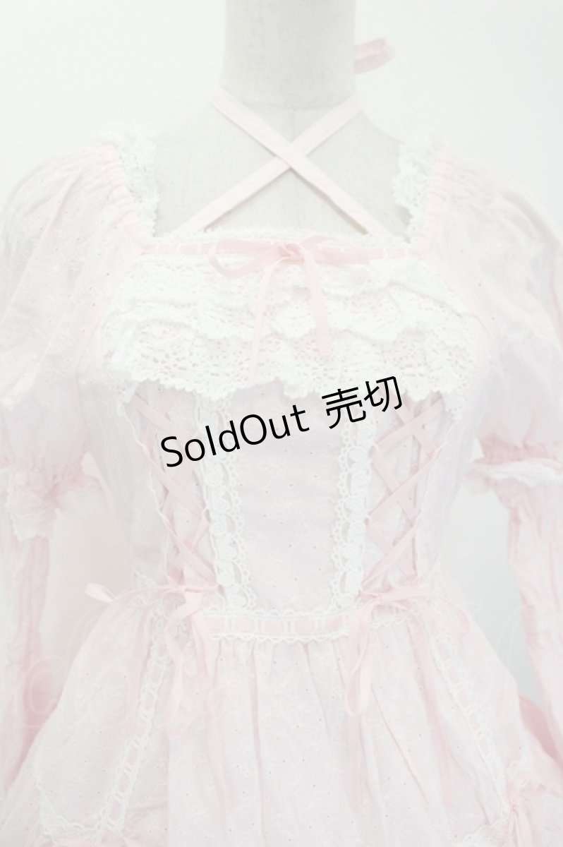 画像5: BABY,THE STARS SHINE BRIGHT / はわせドールワンピース＆ヘッドドレスセット  ピンク I-26-08-23-063-BA-OP-SZ-ZI (5)