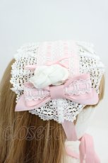画像10: BABY,THE STARS SHINE BRIGHT / はわせドールワンピース＆ヘッドドレスセット  ピンク I-26-08-23-063-BA-OP-SZ-ZI (10)