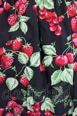 画像5: MILK / CHERRY gardenドレス  ブラックベース I-26-08-23-078-ML-OP-SA-ZI (5)