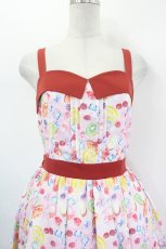 画像5: axes femme POETIQUE / フルーツパンチキャミワンピース  ピンク I-26-08-23-091-AX-OP-TE-ZI (5)