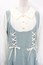 画像5: axes femme / 重ね着風レースアップワンピース  ミント I-26-08-23-096-AX-TO-TE-ZI (5)