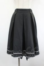 画像1: axes femme / チェーン付きクラシックスカート F 黒 I-26-08-23-120-AX-SK-TE-ZI (1)