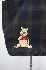 画像4: Maison de FLEUR / Winnie the pooh フリルトートプチバッグ  ネイビー×グリーン I-26-08-23-124-LO-BG-TE-ZI (4)