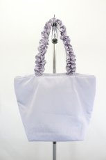 画像2: Maison de FLEUR / ブランドロゴフリルハンドルトートMバッグ  ラベンダー I-26-08-23-125-LO-BG-TE-ZI (2)